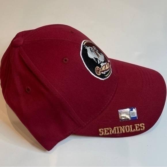 Florida State Seminoles Russell Garnet Red NCAA Endless Adjustable Hat Cap NWT - Picture 8 of 15